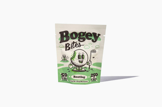 Bogey Bites Bootleg Gummies 50mg THC + 250mg CBD